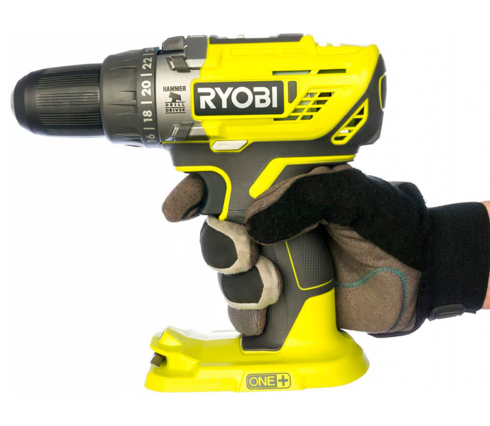 Шуруповерт аккумуляторный (без аккумуляторов) RYOBI R18PD3-0 18В photo 2