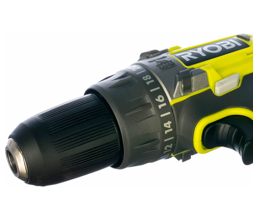 Шуруповерт аккумуляторный (без аккумуляторов) RYOBI R18PD3-0 18В photo 3