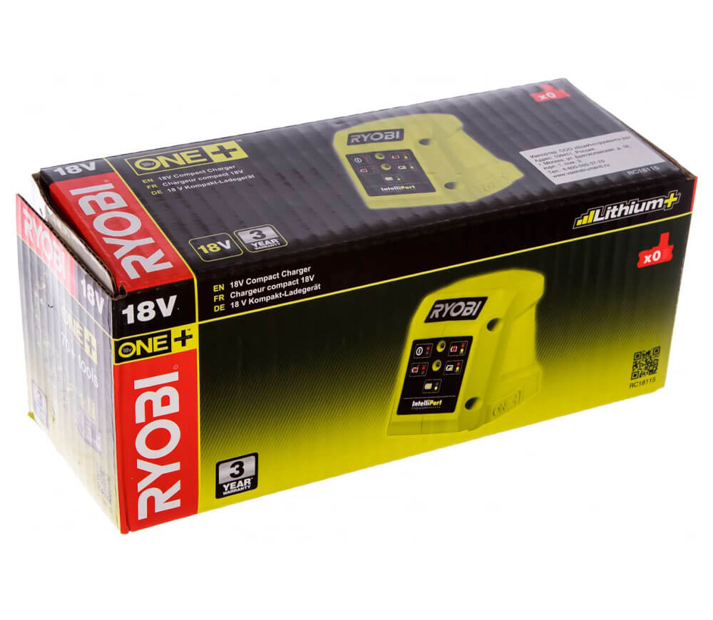 Incărcător RYOBI RC18115 (5133003589) 18V 1.5A photo 4