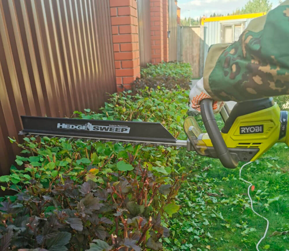 Кусторез электрический RYOBI RHT6160RS 600вт 600мм photo 6