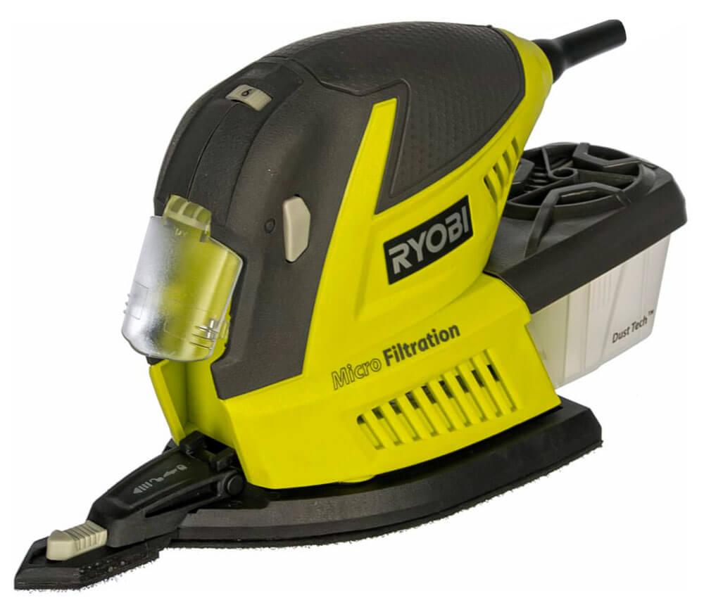 Шлифмашина вибрационная RYOBI RMS180-S (5133002907) 180вт photo 0