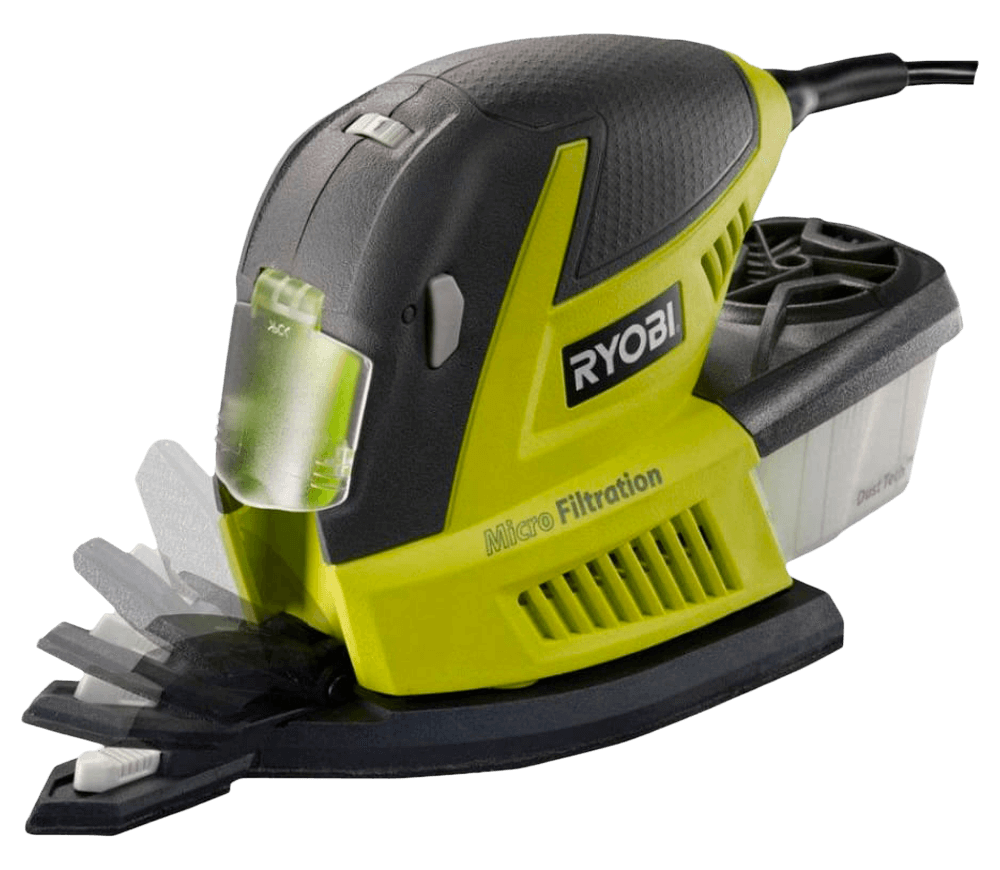 Шлифмашина вибрационная RYOBI RMS180-S (5133002907) 180вт photo