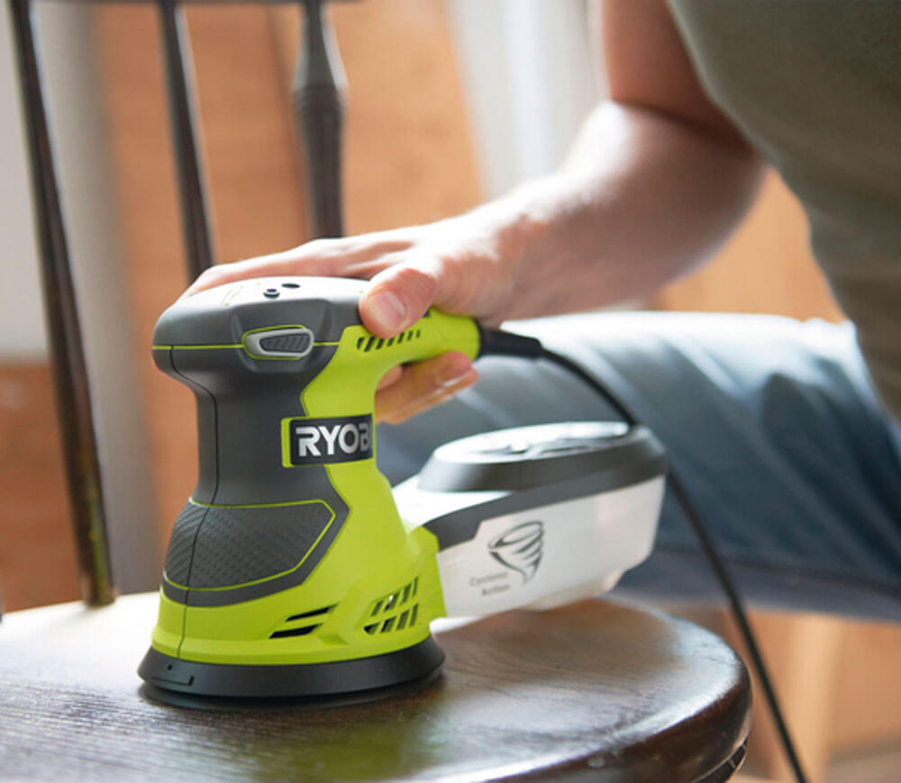 Шлифмашина эксцентриковая RYOBI ROS300 300вт 125мм photo 7