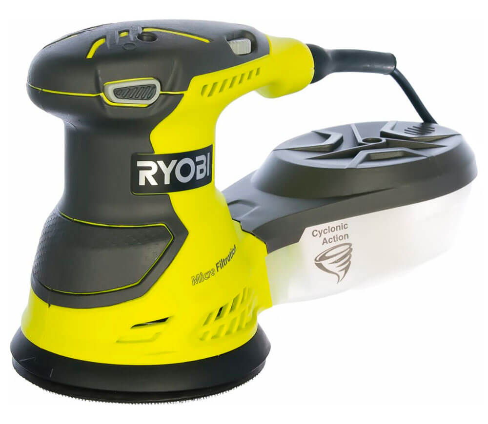 Шлифмашина эксцентриковая RYOBI ROS300 300вт 125мм photo 0