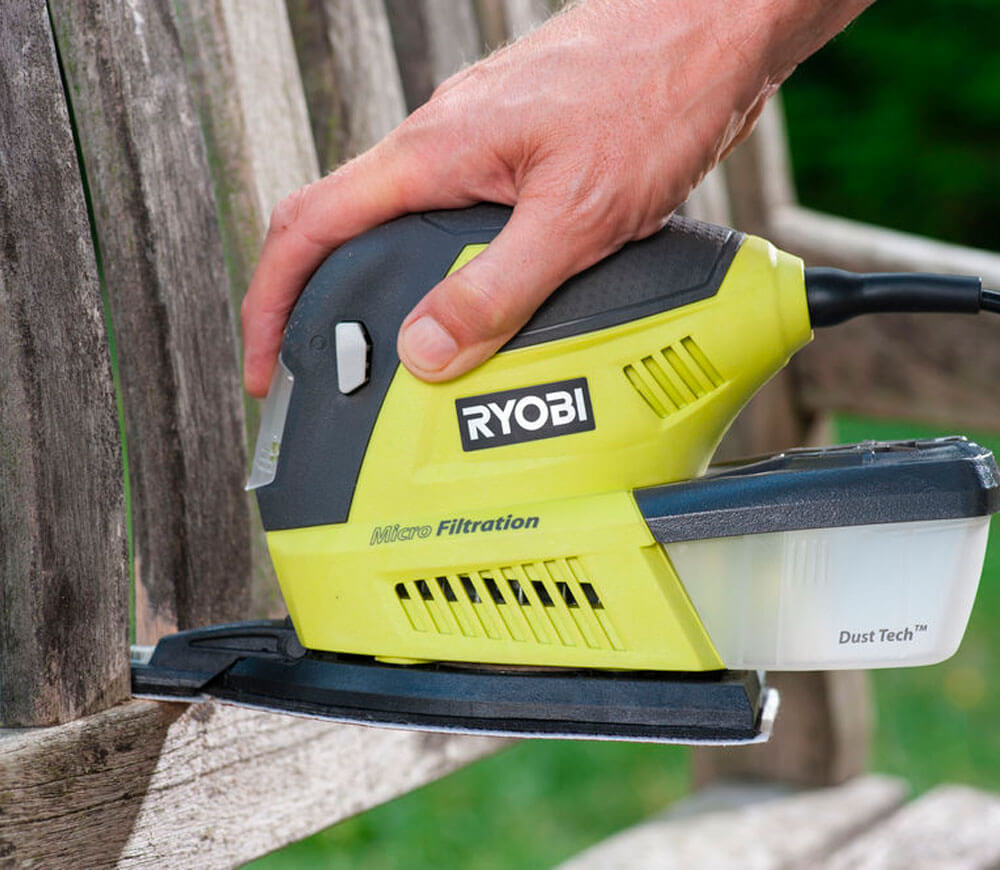 Шлифмашина вибрационная RYOBI RPS80-G (5133002905) 80вт photo 4