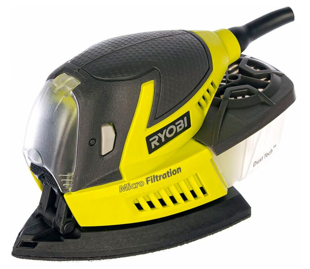 Шлифмашина вибрационная RYOBI RPS80-G (5133002905) 80вт photo 0