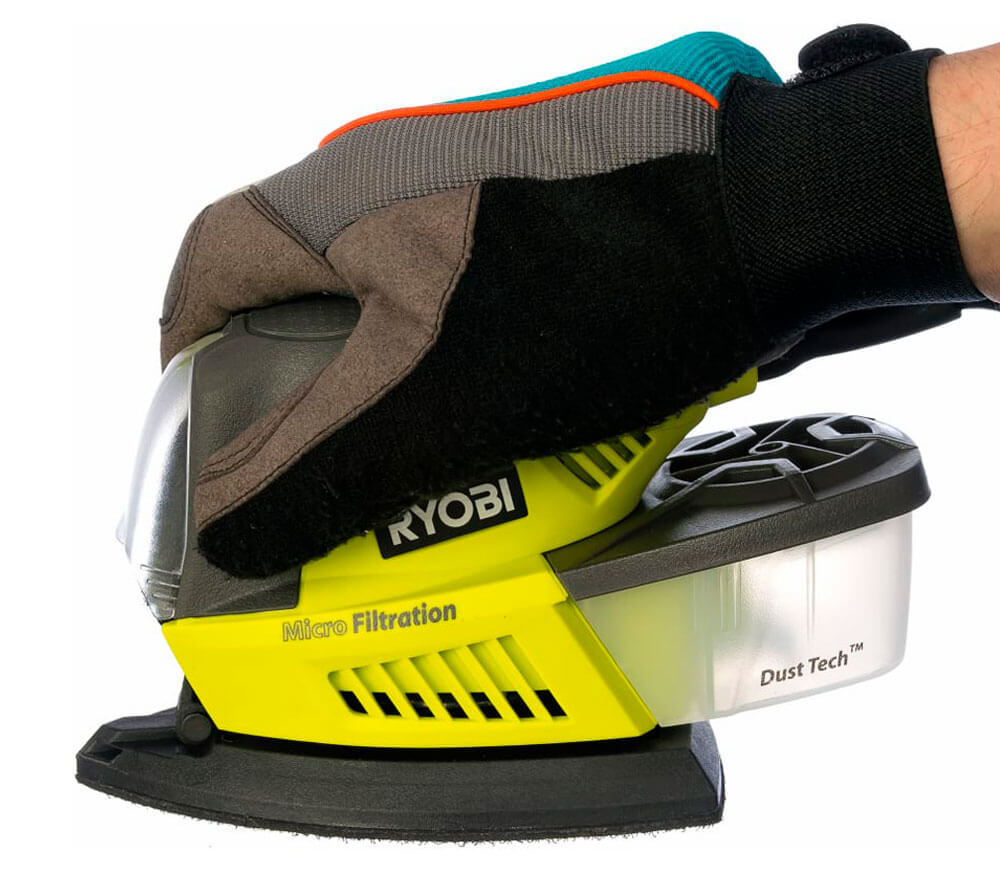 Шлифмашина вибрационная RYOBI RPS80-G (5133002905) 80вт photo 3