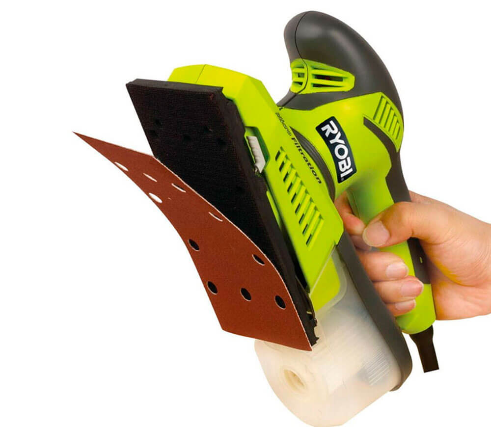 Mașină de șlefuit cu vibrații RYOBI RSS280-S (5133003502) 280w photo 3