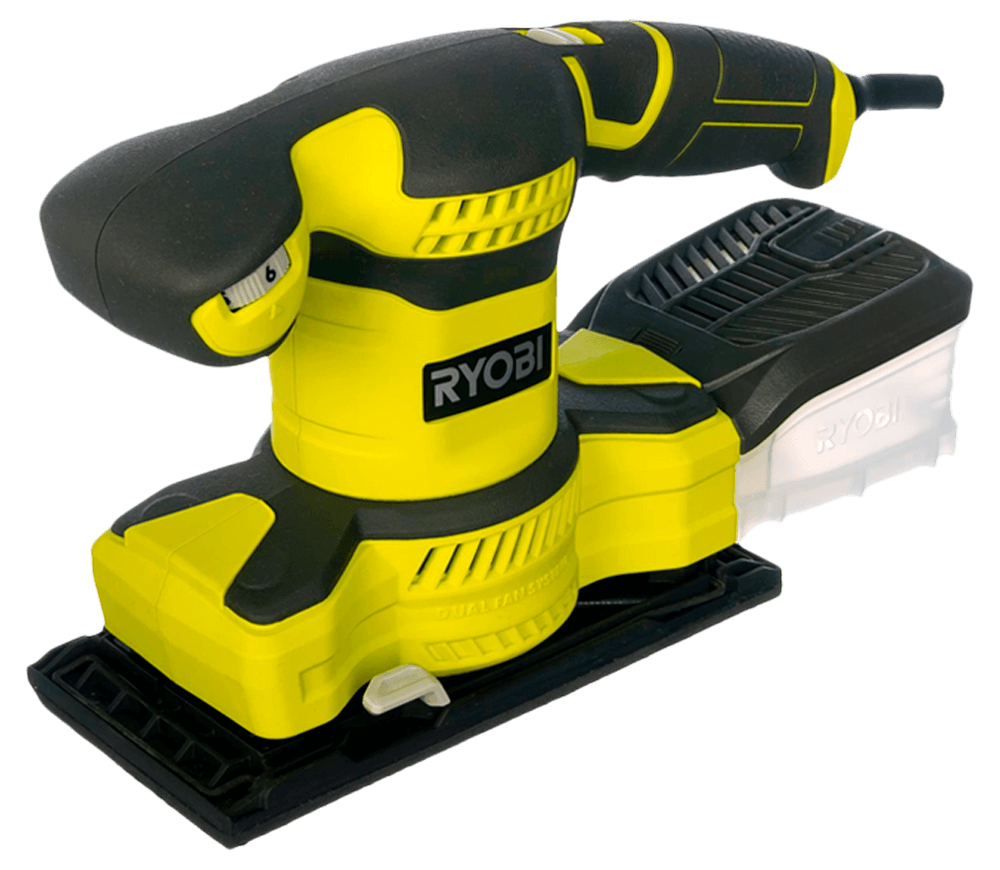Mașină de șlefuit cu vibrații RYOBI RSS280-S (5133003502) 280w photo