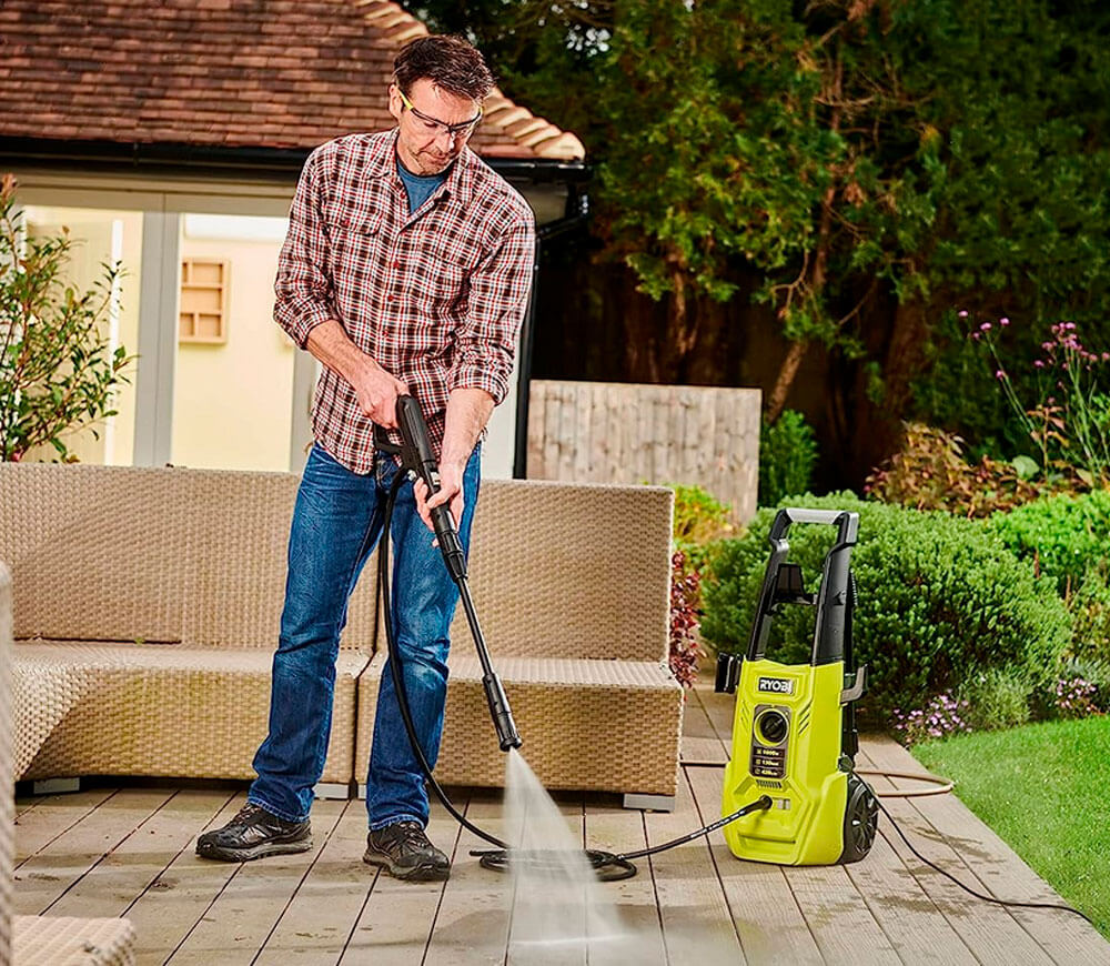Мойка высокого давления RYOBI RY130PWA-P 1600вт 130бар 420л/ч photo 3