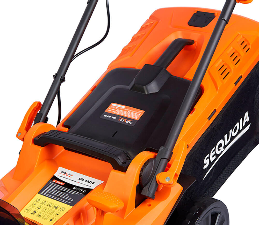 Газонокосилка аккумуляторная SEQUOIA SBL4037B-E2W 370мм 20В 4Ач photo 4