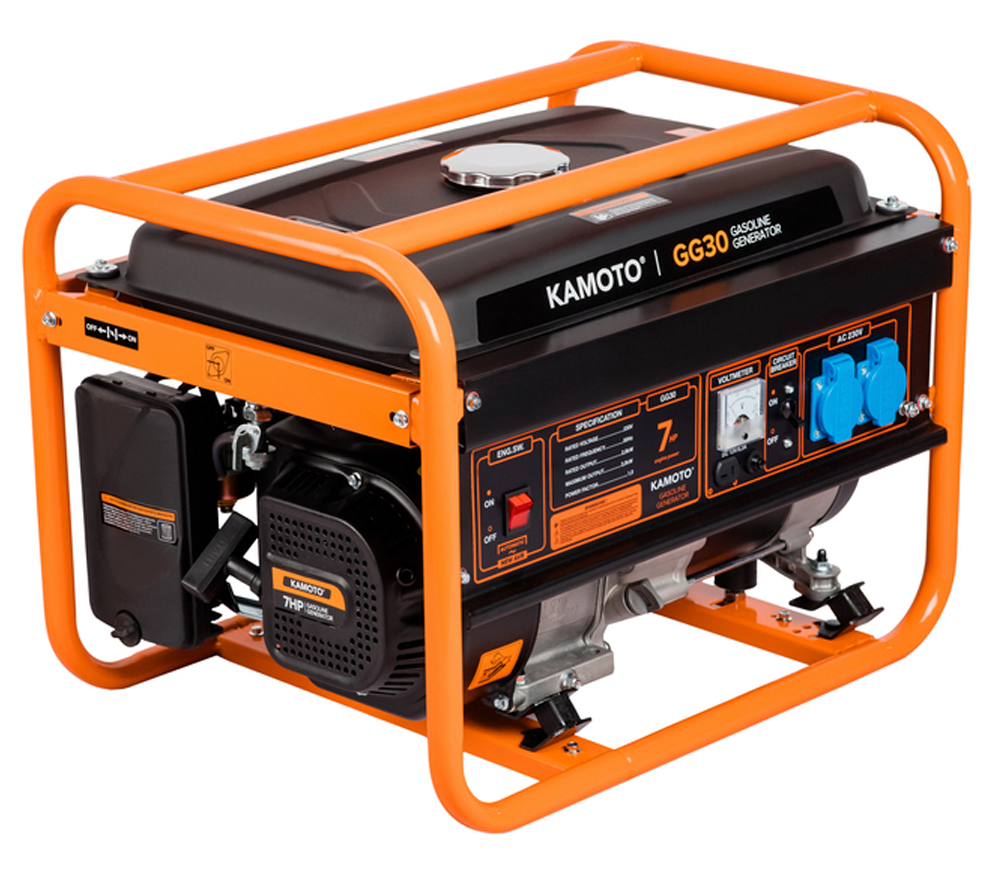 Электрогенератор KAMOTO GG 30 3квт Бензин AVR photo