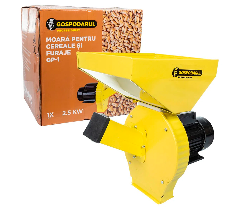 Мельница для зерна  Gospodarul PMP0042 3600Вт 200кг/ч photo 3
