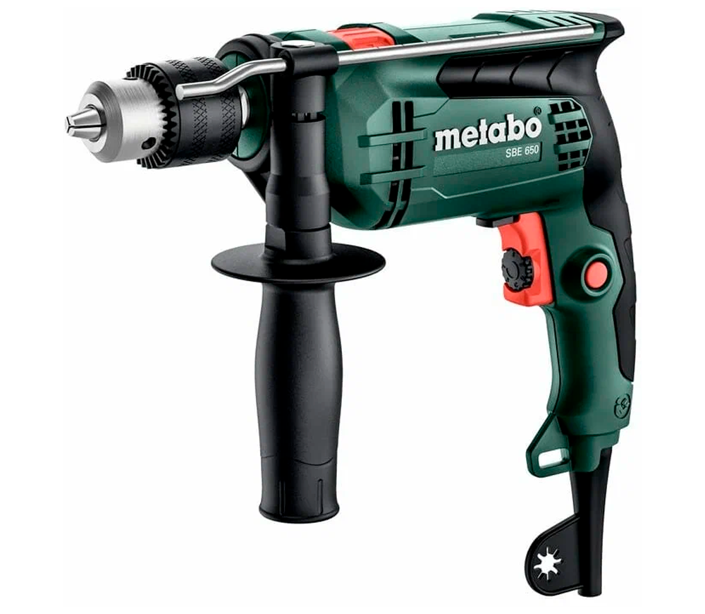 Mașină de găurit cu percuție METABO SBE 650 650w photo