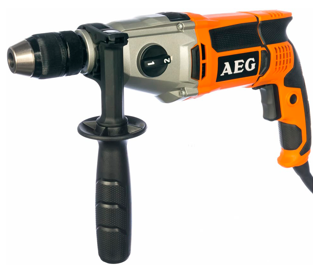 Дрель ударная AEG SB2E1100RV 1100вт photo