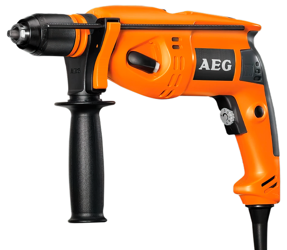 Дрель ударная AEG SB2E750RXST 750вт photo