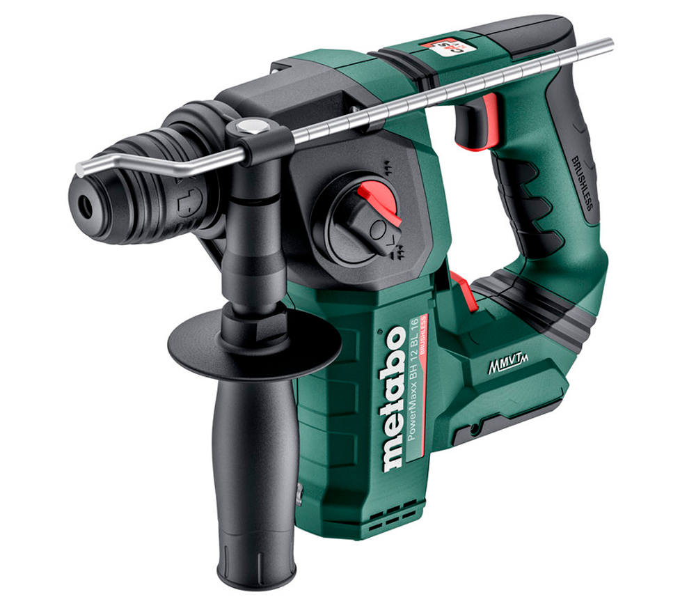Перфоратор аккумуляторный (без аккумуляторов) METABO Power Maxx BH 12 BL 16 GAS 1.3Дж 12В photo