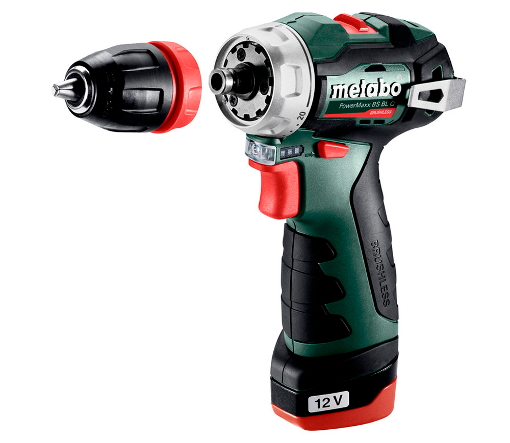 Mașină de înșurubat cu acumulator METABO PowerMaxx BS BL Q 12V 2Ah photo