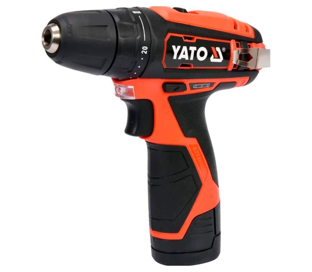 Шуруповерт аккумуляторный YATO YT82901 12В 2Ач photo