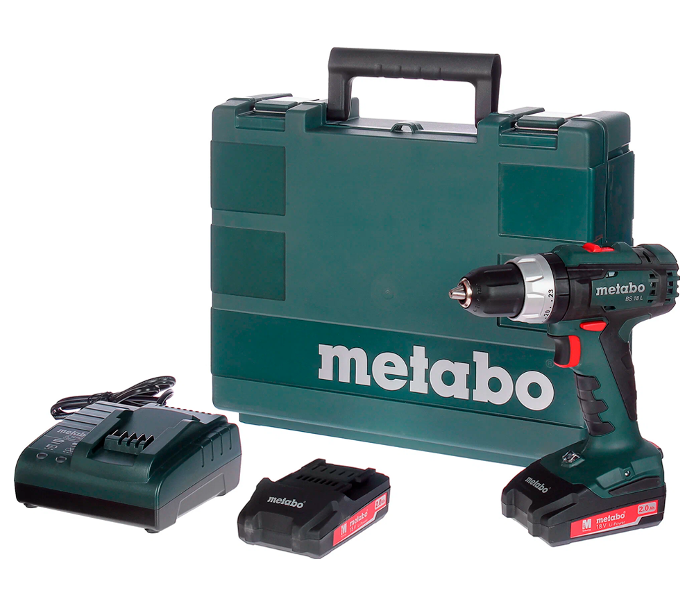 Mașină de înșurubat cu acumulator METABO BS 18 L (602321500) 18V 2Ah photo 9