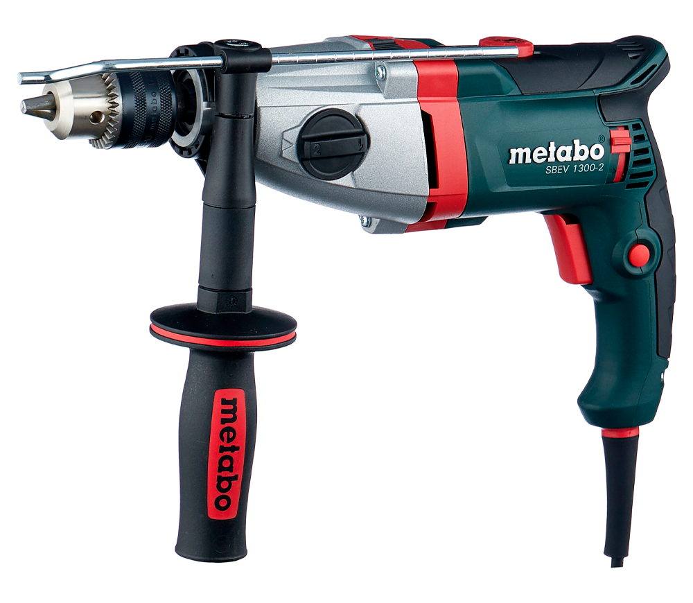 Mașină de găurit cu percuție METABO SBEV 1300-2  1300w photo 0