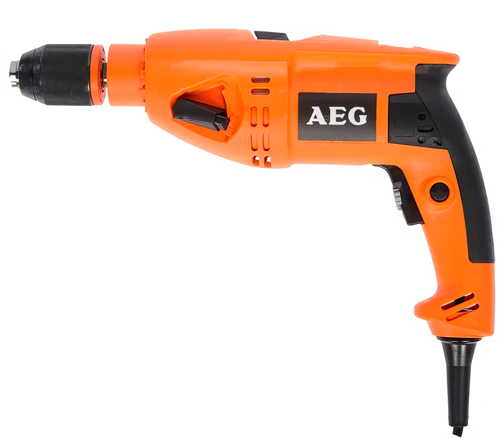 Дрель ударная AEG SB2E750RXST 750вт photo 0