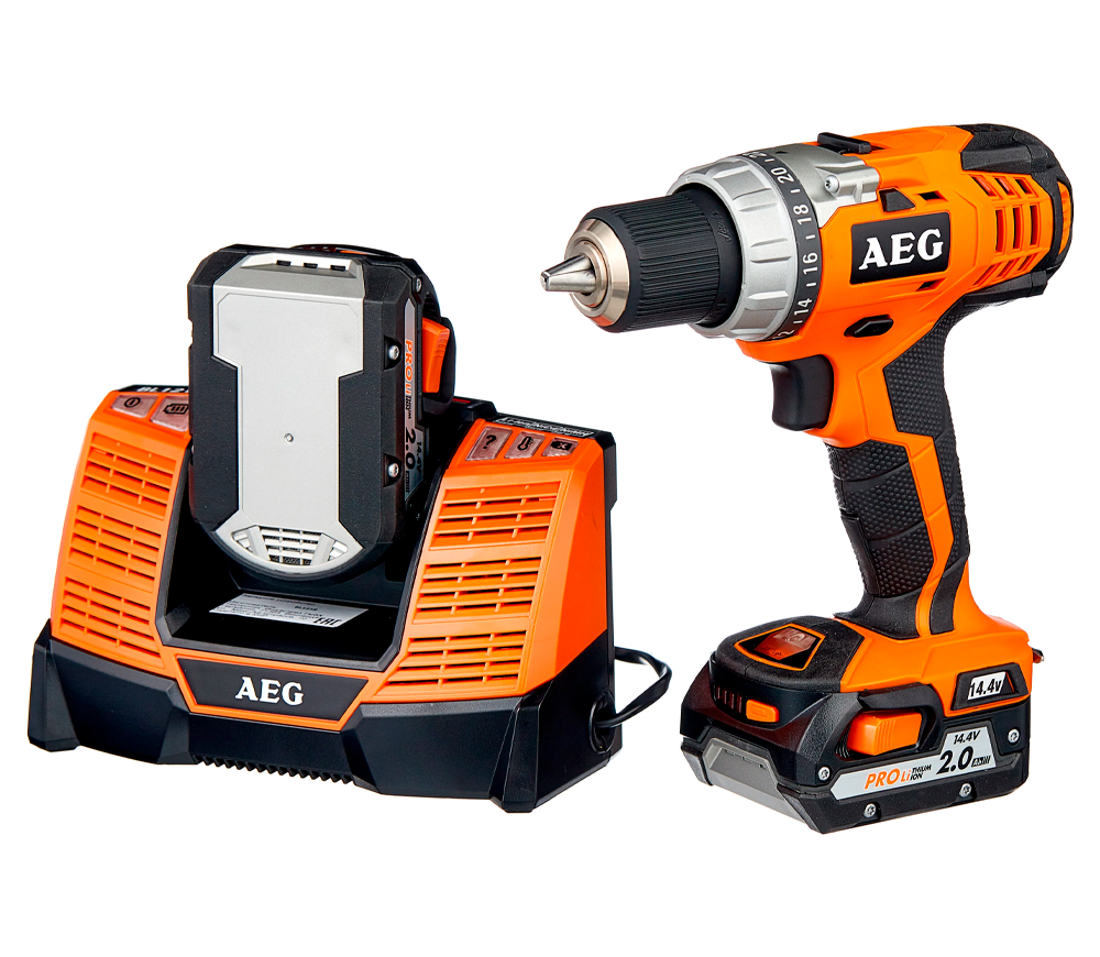 Mașină de înșurubat cu acumulator AEG BS14C LI-202C 14.4V 2Ah photo 0