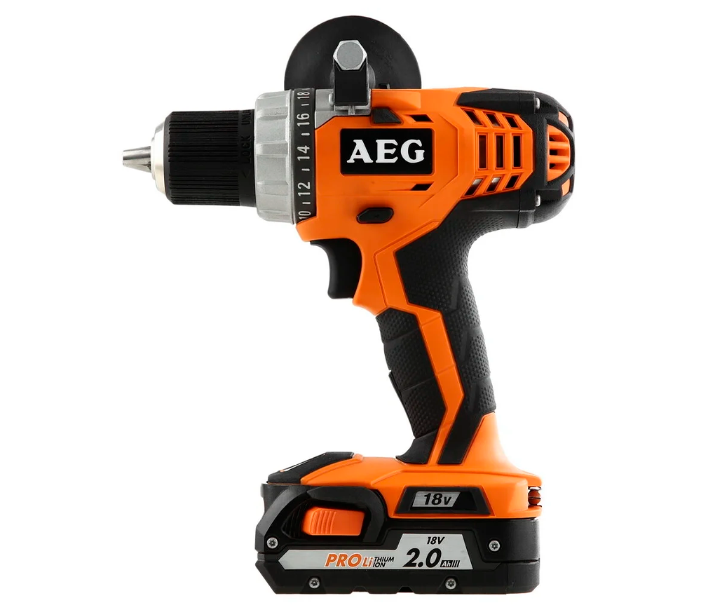Mașină de înșurubat cu acumulator AEG BS18C LI-202C (4935443977) 18V 2Ah photo 0