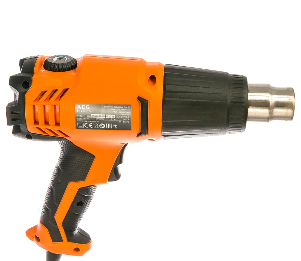 Suflantă de aer cald AEG HG600V (4935441025) 2000w 600°C photo 0