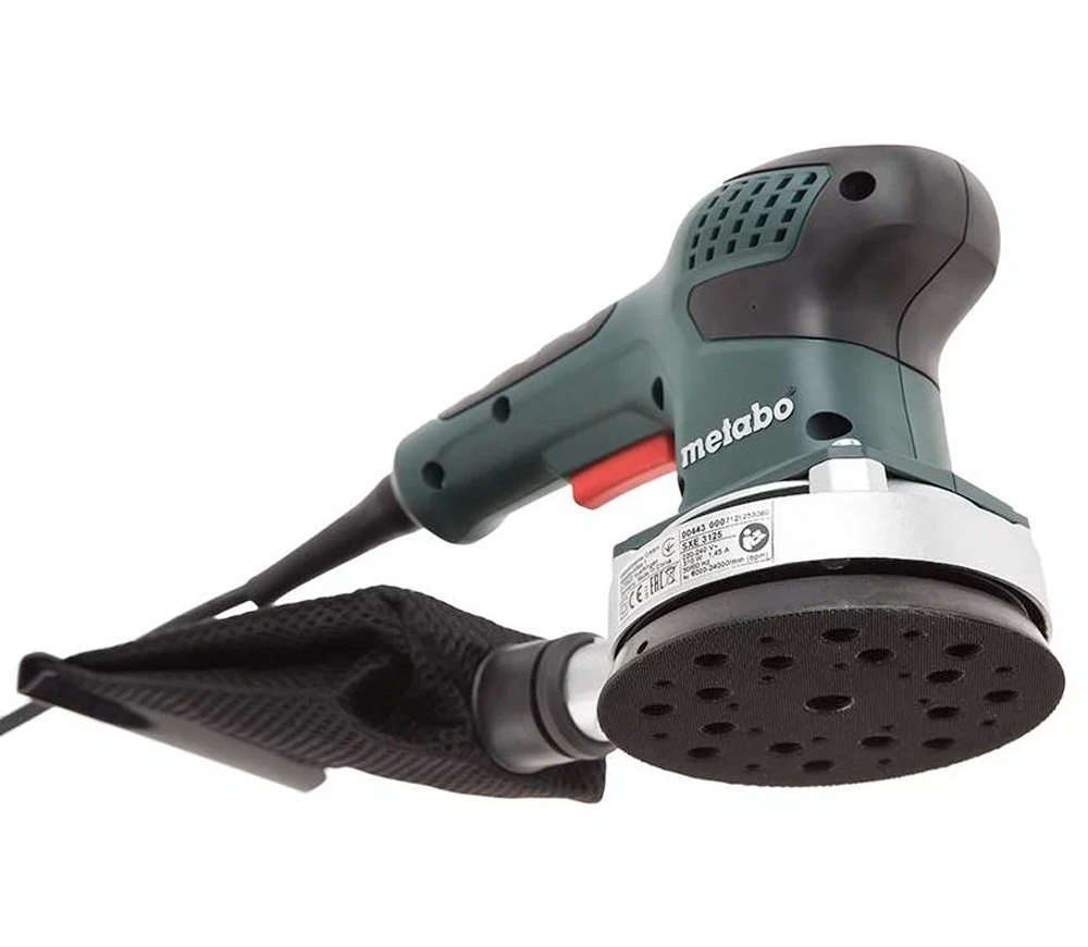 Шлифмашина эксцентриковая METABO SXE 3125 210вт 125мм photo 0