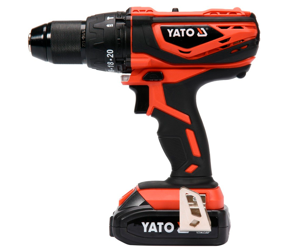 Шуруповерт аккумуляторный YATO YT82786 18В 2Ач photo 0