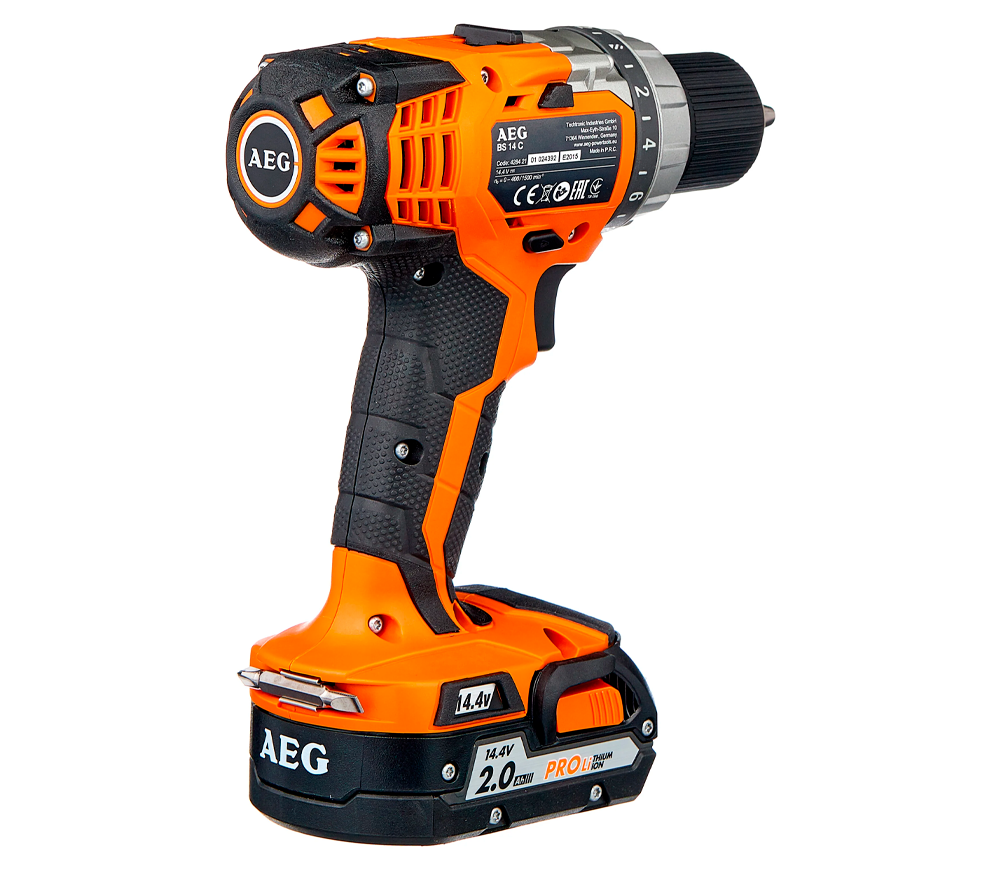 Mașină de înșurubat cu acumulator AEG BS14C LI-202C 14.4V 2Ah photo 1