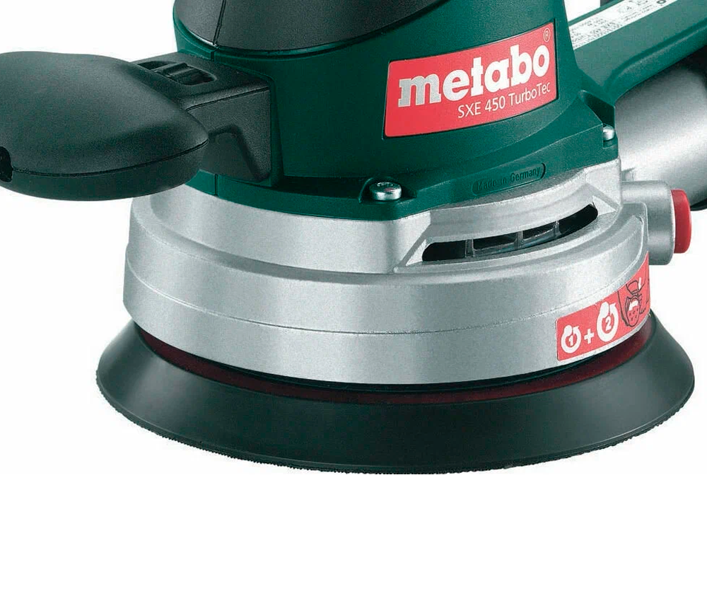 Шлифмашина эксцентриковая METABO METABO SXE 450 TurboTec 350вт 150мм photo 1