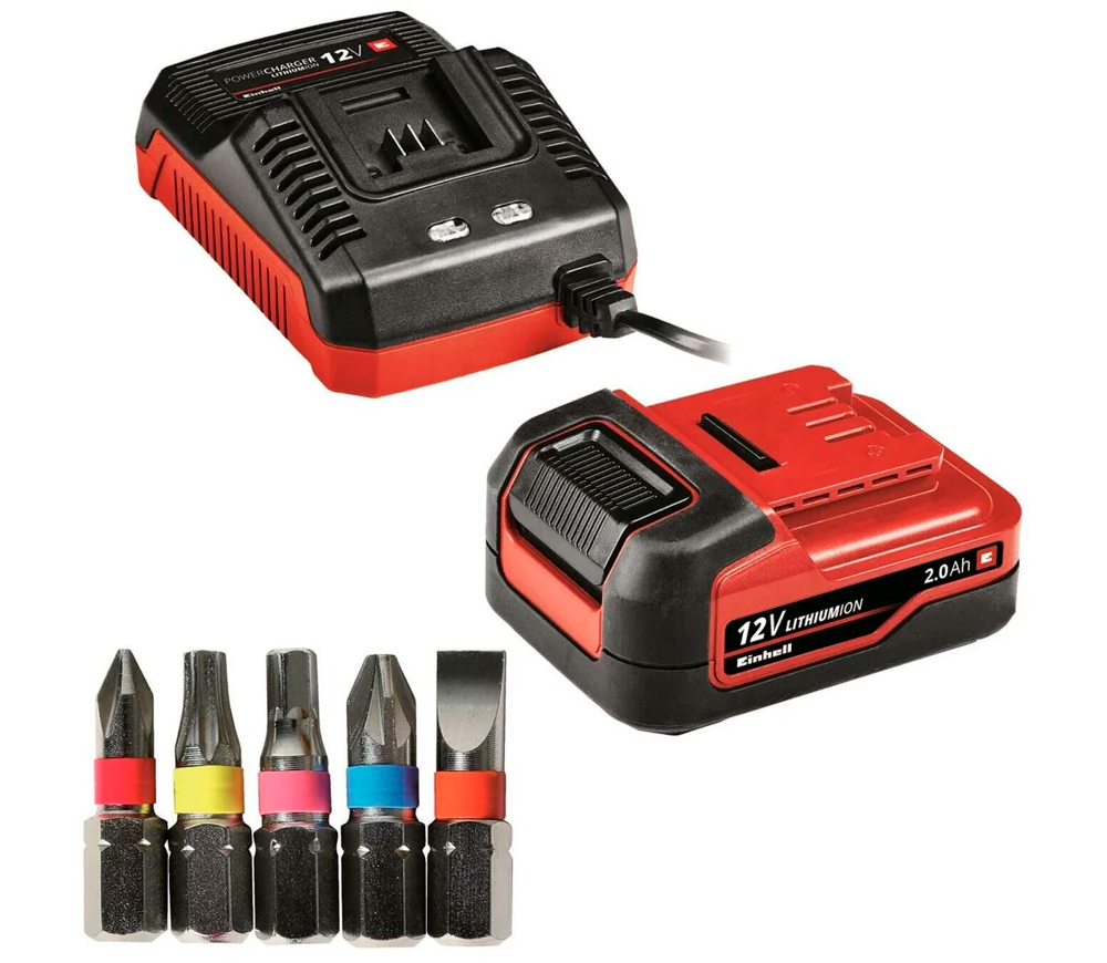 Mașină de înșurubat cu acumulator EINHELL TE-CD 12/1 Li 12V 2Ah photo 2