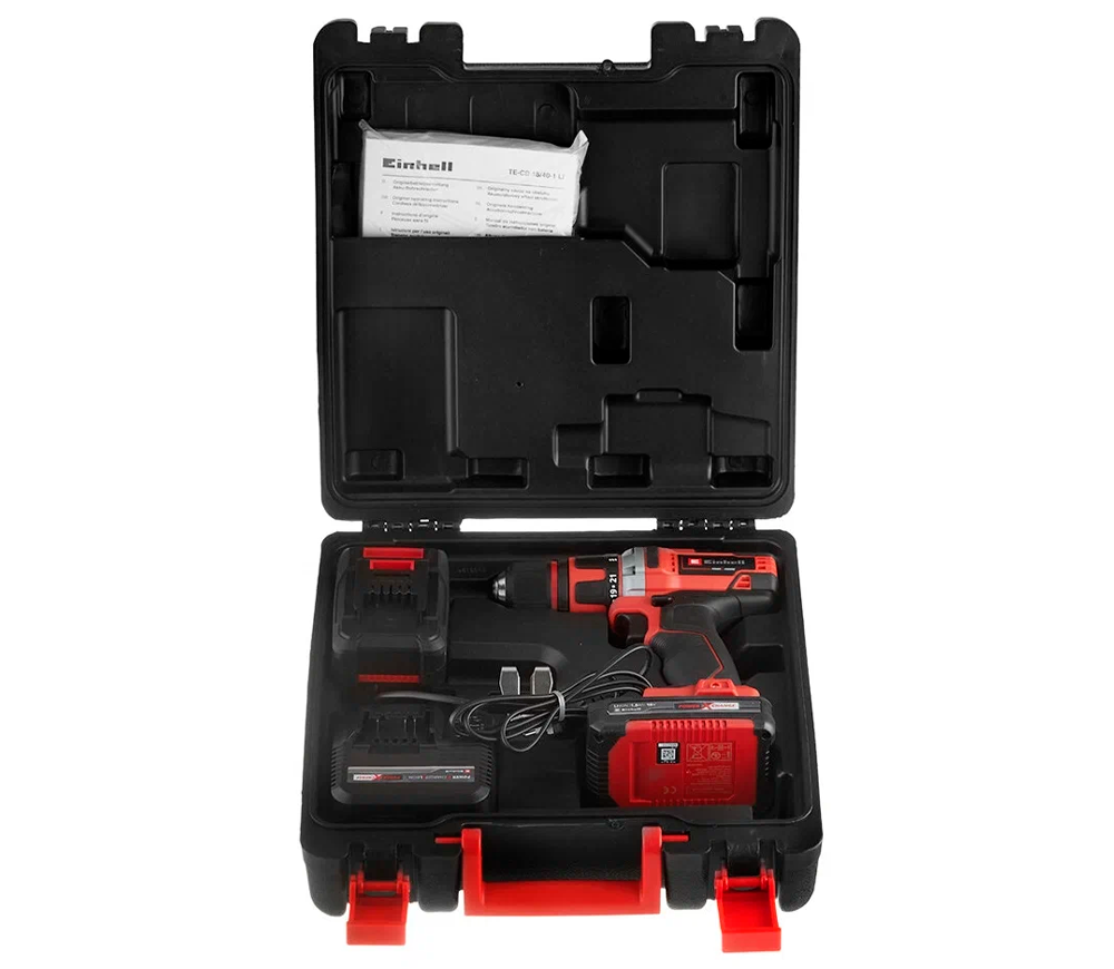 Mașină de înșurubat cu acumulator EINHELL TE-CD 18/40 Li 18V 1.5Ah photo 4