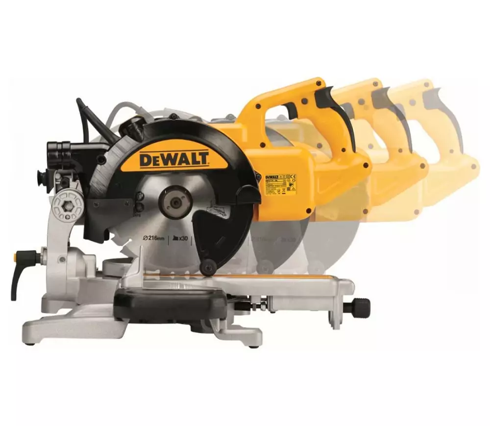 Торцовочная пила DEWALT DWS774-QS 1400вт 216мм photo 3