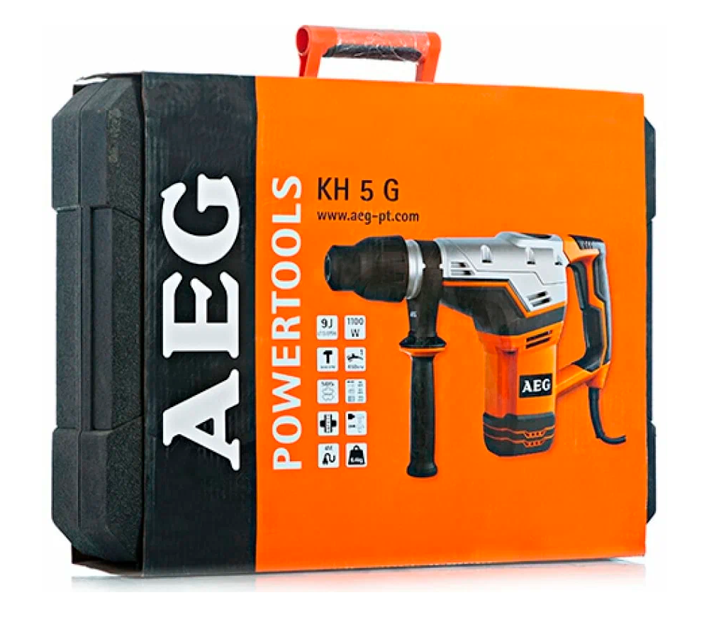Перфоратор AEG KH5G 1100вт SDS-Max photo 3