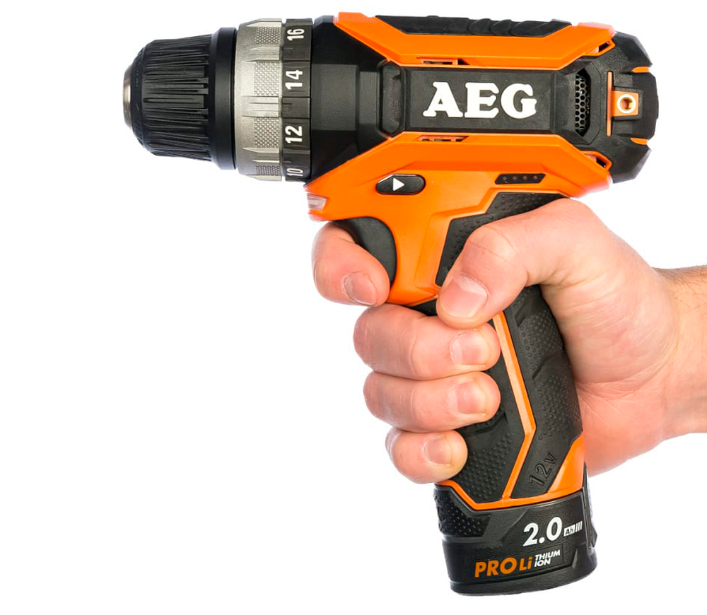 Mașină de înșurubat cu acumulator AEG BS12C2 Li-202C 12V 2Ah photo 3