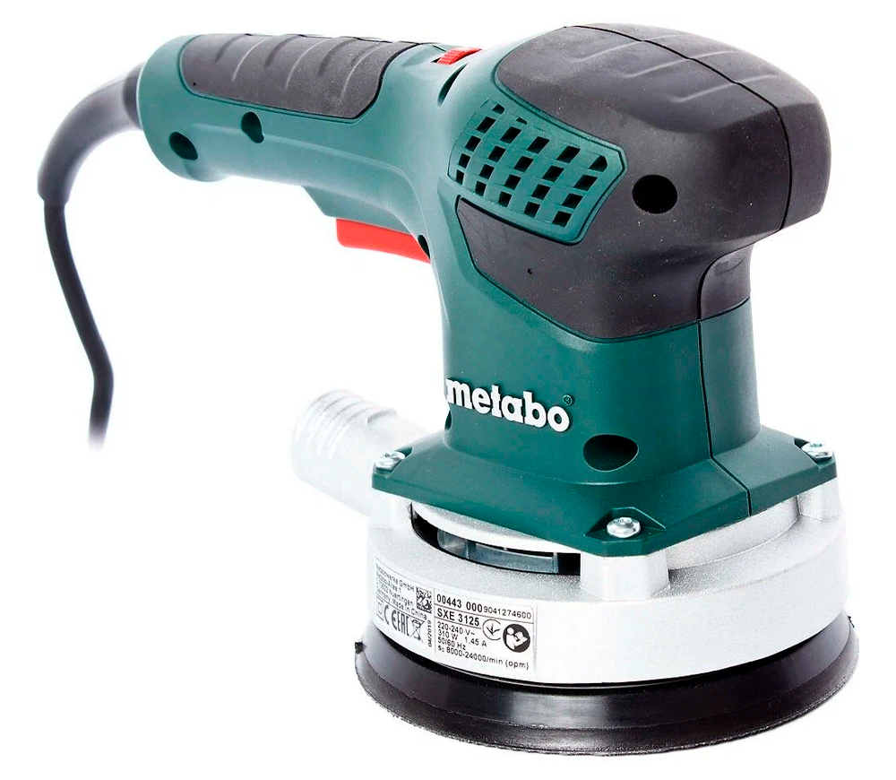 Шлифмашина эксцентриковая METABO SXE 3125 210вт 125мм photo 3