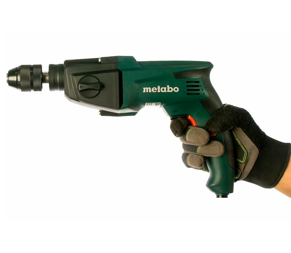 Mașină de găurit cu percutie METABO SBE 760  760w photo 4