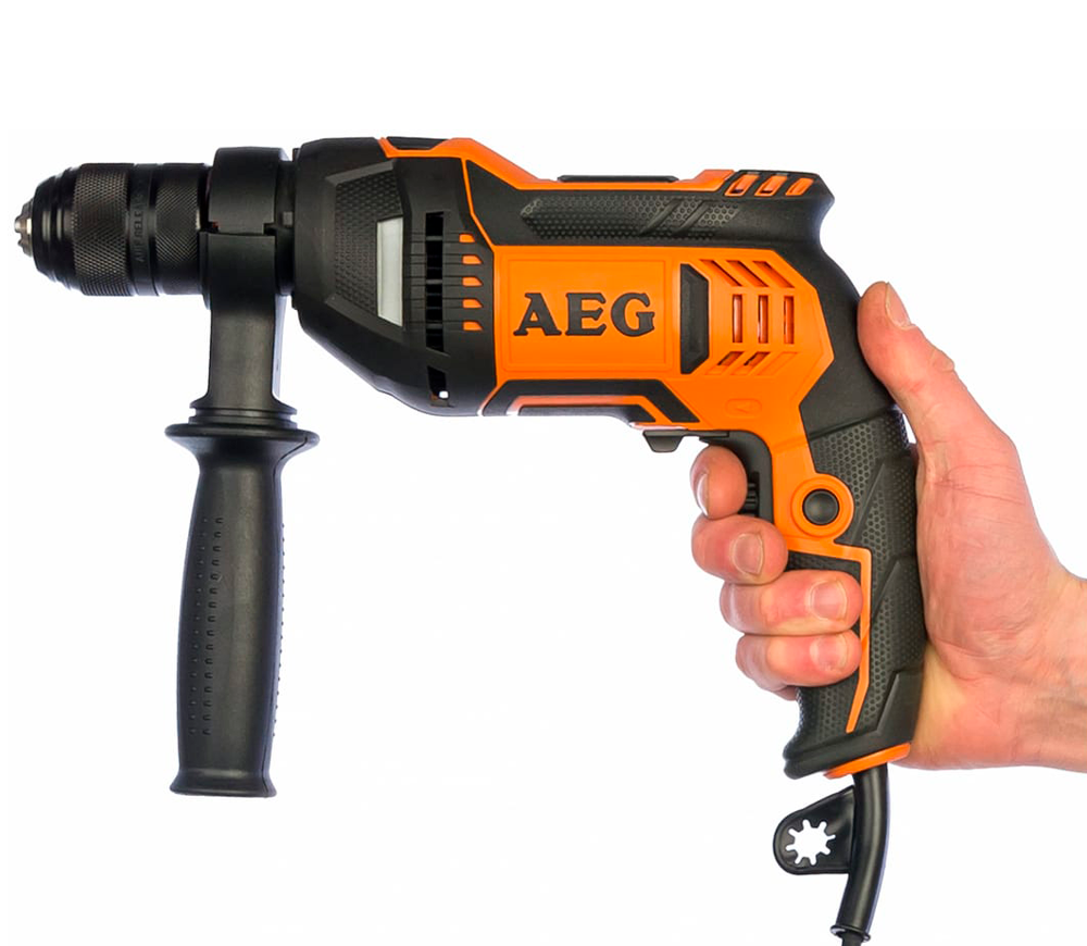 Дрель AEG BE750R (4935449160) 750вт photo 4