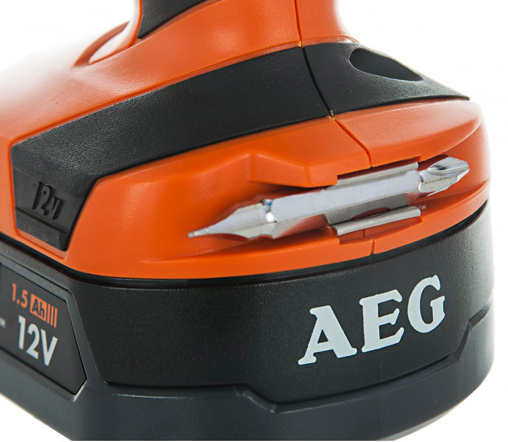 Mașină de înșurubat cu acumulator AEG BS12G2 Li-152C 12V 1.5Ah photo 4