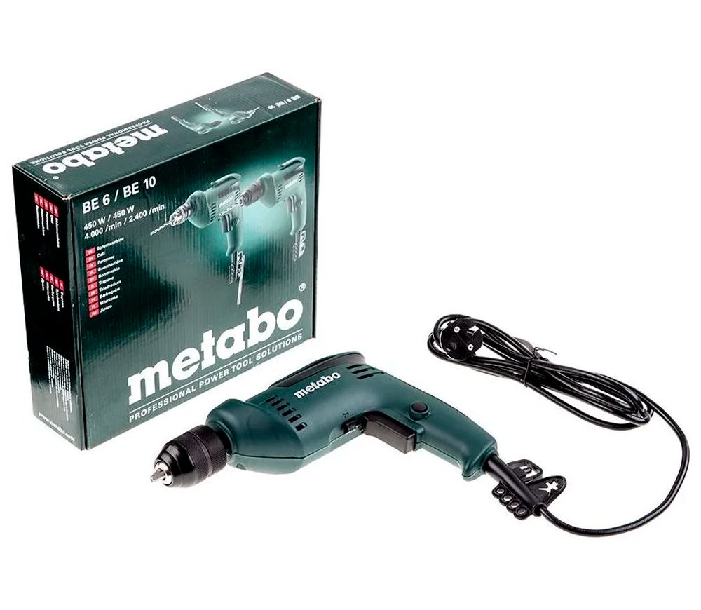 Mașină de găurit METABO BE 10  450w photo 6