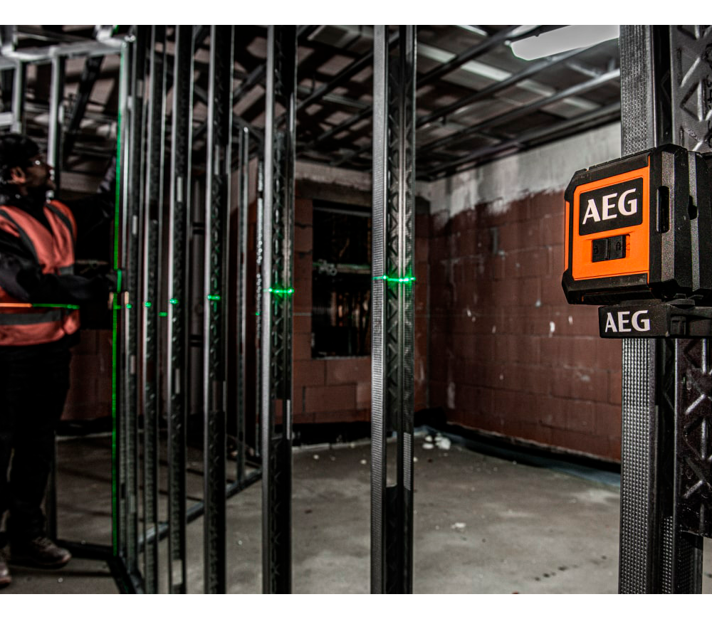 Лазерный уровень AEG CLG220-K 2луча 20m photo 6