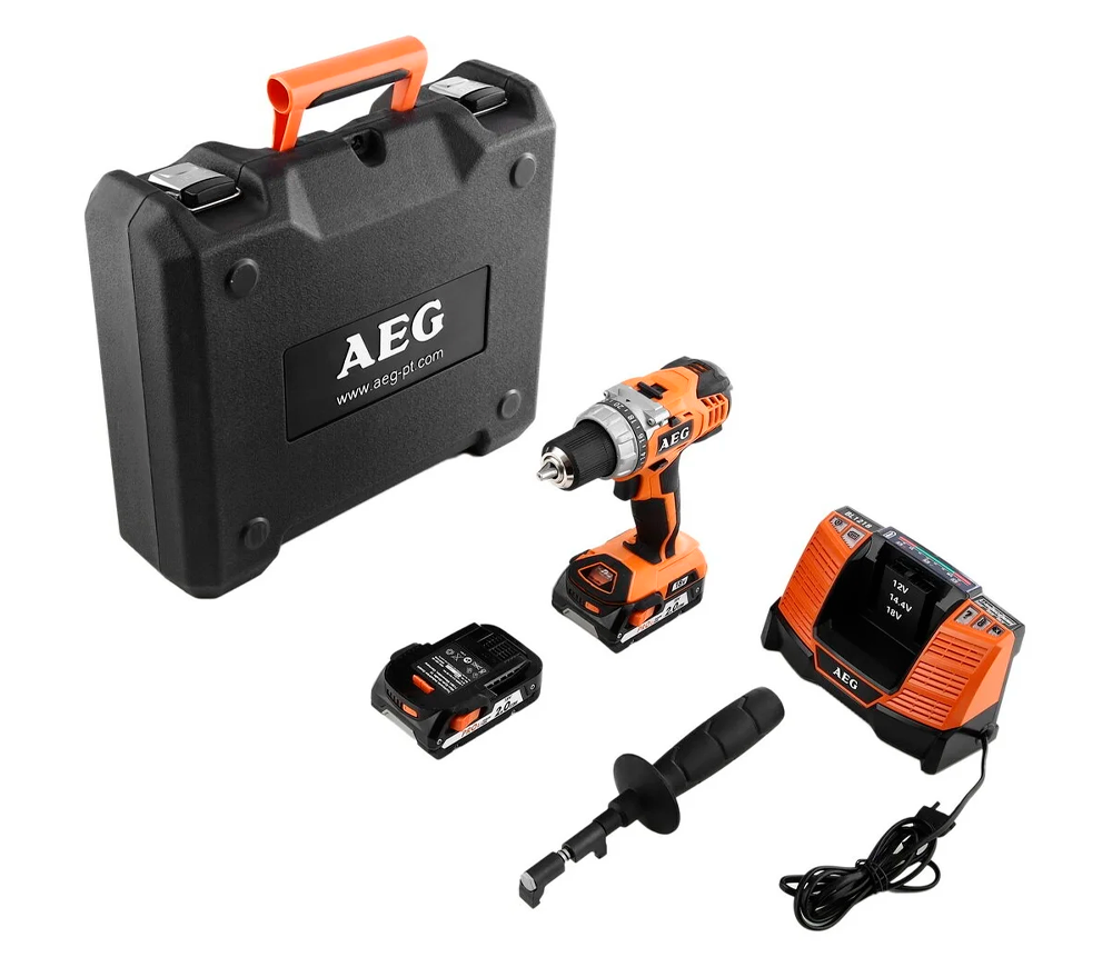 Mașină de înșurubat cu acumulator AEG BS18C LI-202C (4935443977) 18V 2Ah photo 6
