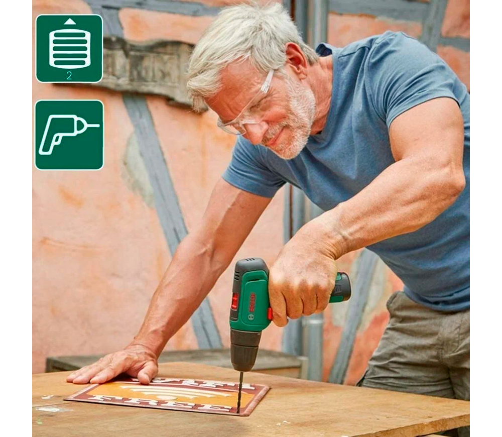 Mașină de înșurubat cu acumulator BOSCH EasyDrill 1200 12V 1.5Ah photo 2