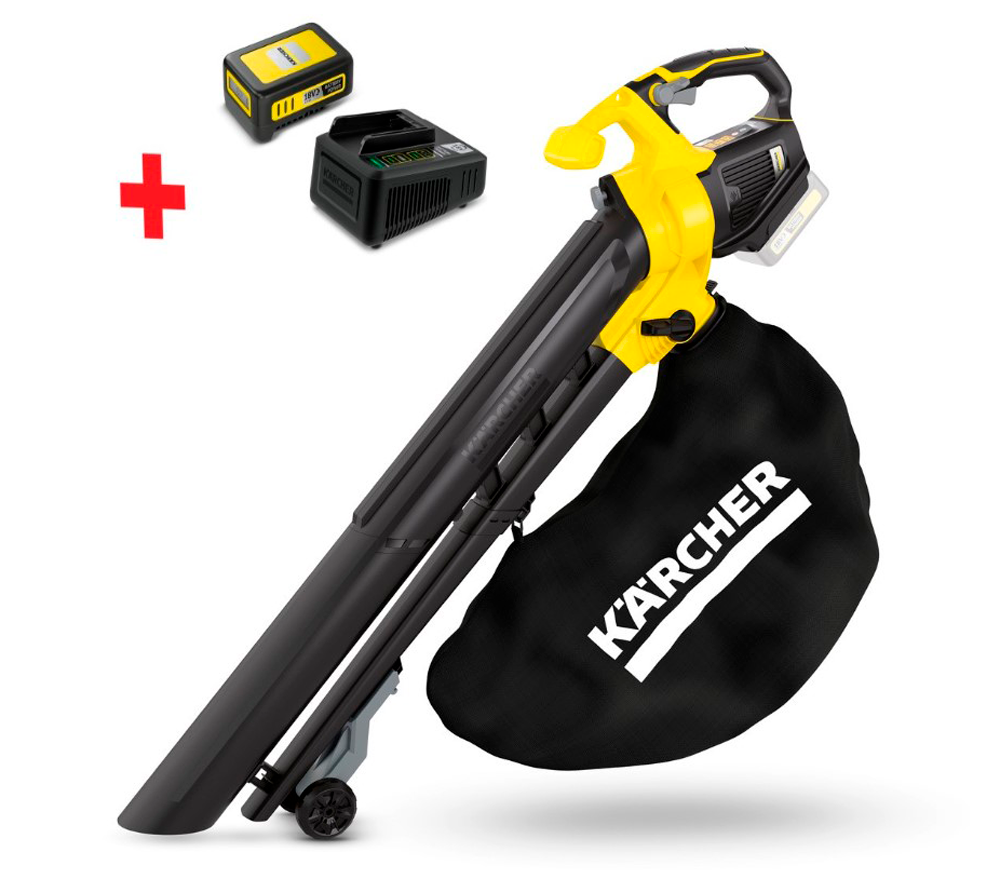 Воздуходувка аккумуляторная KARCHER BLV 18-200 BATTERY + KIT 18В 2,5Ач photo