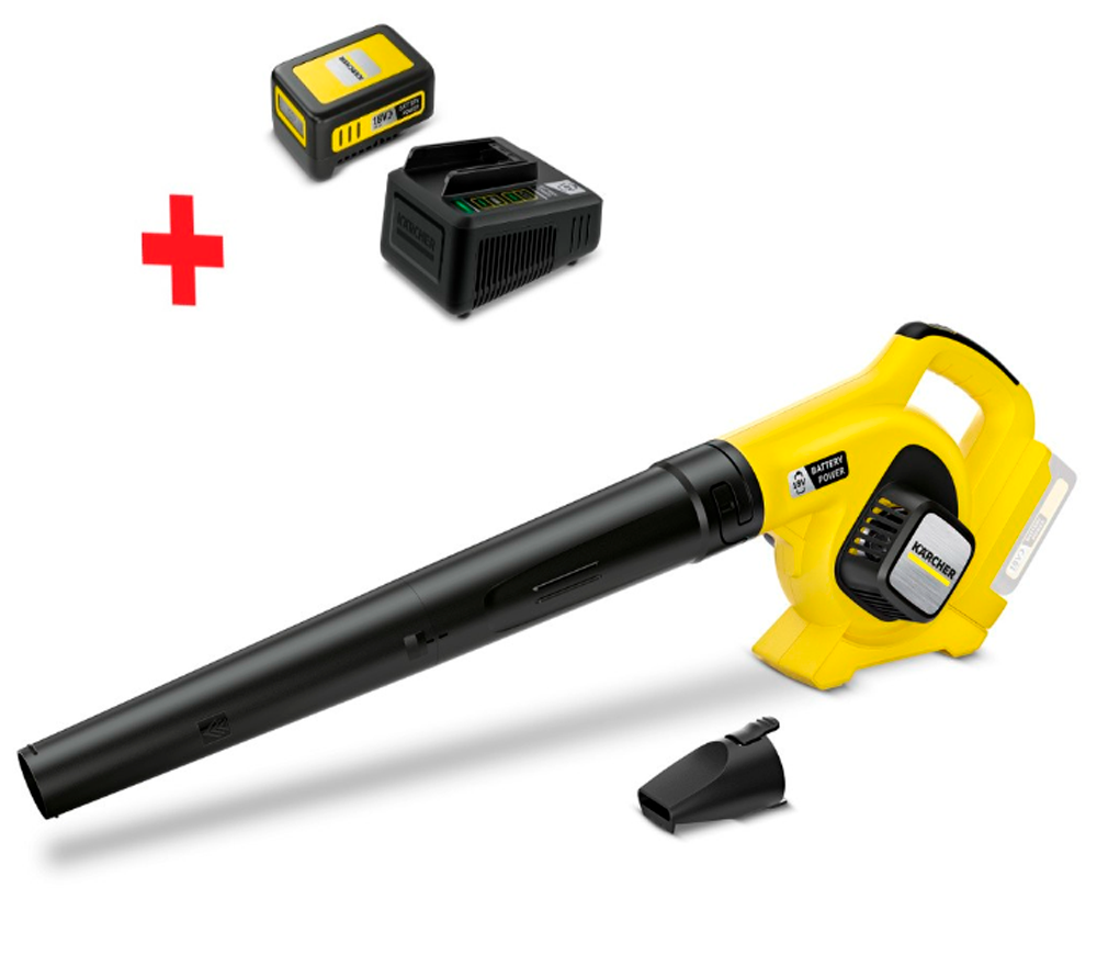 Воздуходувка аккумуляторная KARCHER LBL 2 BATTERY + KIT 220 000л/ч 18 2,5Ач photo
