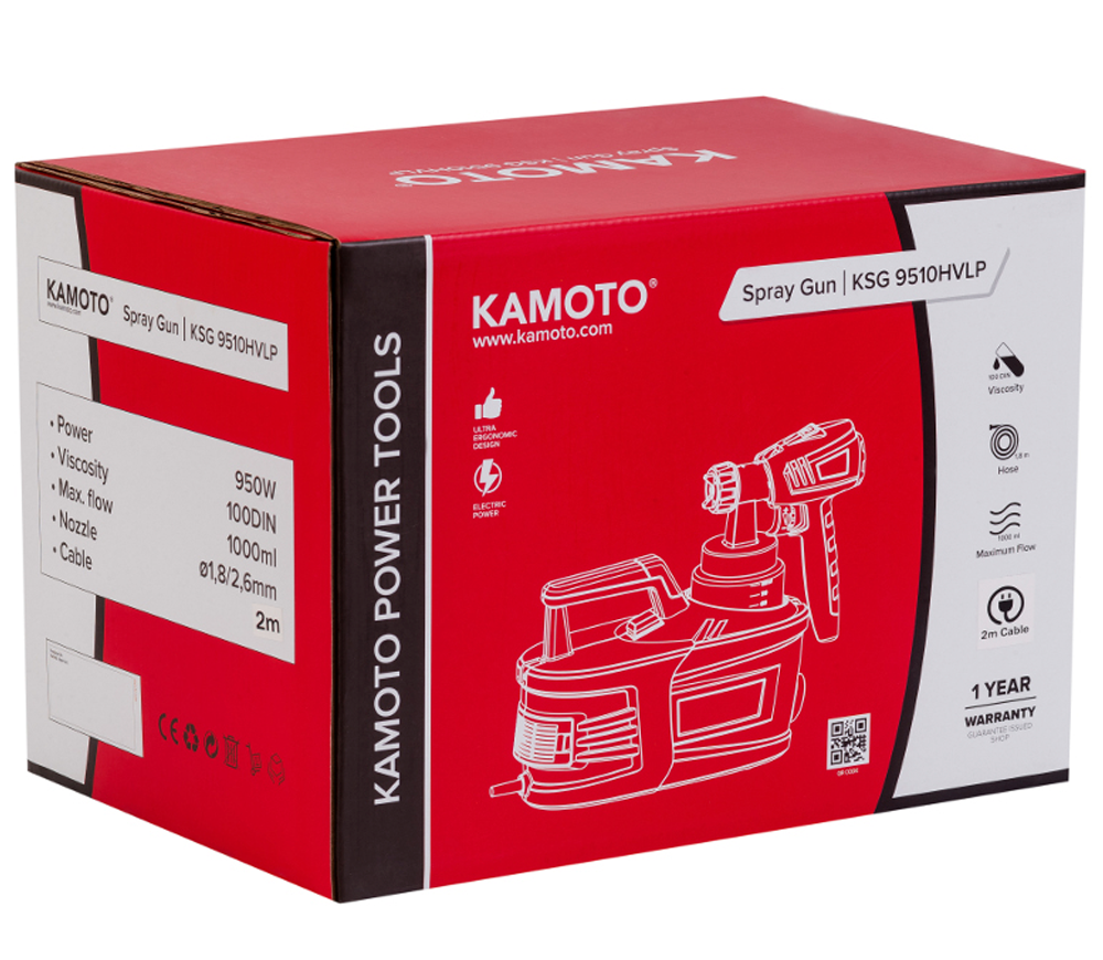 Краскопульт KAMOTO KSG 9510 950вт photo 11