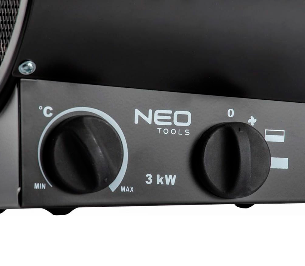 Тепловая пушка NEO TOOLS 90-066 3квт 291 000л/ч photo 2